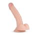 Real Fantasy Derek - realistični dildo s testisima - 22 cm (prirodan)