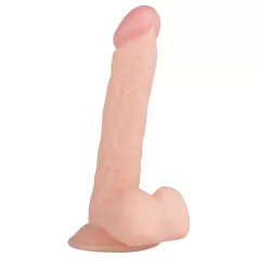   Real Fantasy Felix - realistični dildo s testisima - 22 cm - natur