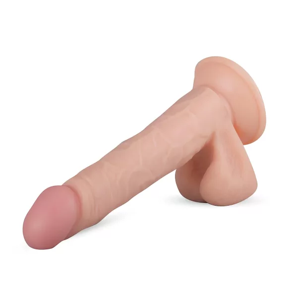 Real Fantasy Felix - realistični dildo s testisima - 22 cm - natur