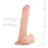 Real Fantasy Felix - realistični dildo s testisima - 22 cm - natur