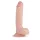 Real Fantasy Glynn - realistični dildo s testisima - 25 cm - natur