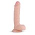 Real Fantasy Glynn - realistični dildo s testisima - 25 cm (natur)