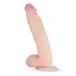 Real Fantasy Dwane - realistični dildo s testisima - 31 cm - natur