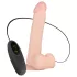 Real Fantasy Lewis - realistični vibrator na punjenje - 22 cm - natur