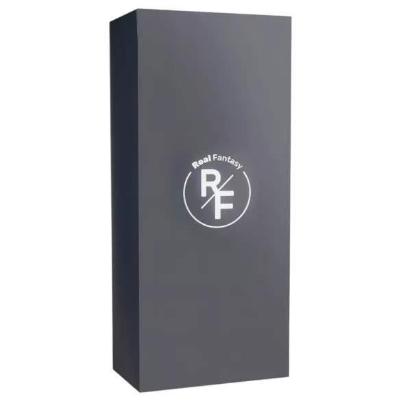 Real Fantasy Lewis - realistični vibrator na punjenje - 22 cm - natur
