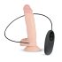 Real Fantasy Glynn - bežični realistični vibrator - 25 cm (prirodni)