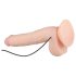 Real Fantasy Elvin - punjivi, realistični vibrator - 28cm (prirodni)