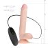 Real Fantasy Elvin - punjivi, realistični vibrator - 28cm (prirodni)