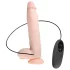 Real Fantasy Dwane - realistični vibrator na punjenje - 31 cm - prirodna boja