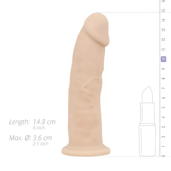 Real Fantasy Harris - realistični dildo - 15 cm - natur