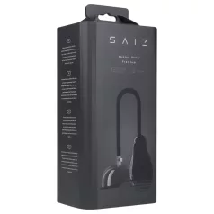 Saiz Premium - automatska pumpa za vaginu - prozirna/crna