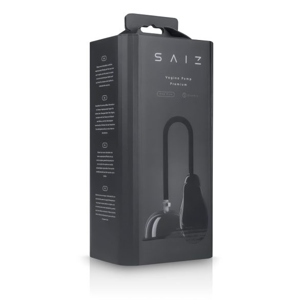 Saiz Premium - automatska pumpa za stimulaciju (prozirno-crna)
