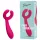 Easytoys - vibrator za parove - akumulatorski, vodootporan, roza