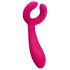 Easytoys Couple - punjivi, vodootporni vibrator za parove (roza)