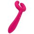 Easytoys Couple - punjivi, vodootporni vibrator za parove (roza)