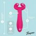 Easytoys Couple - punjivi, vodootporni vibrator za parove (roza)