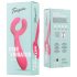 Easytoys Couple - punjivi, vodootporni vibrator za parove (roza)
