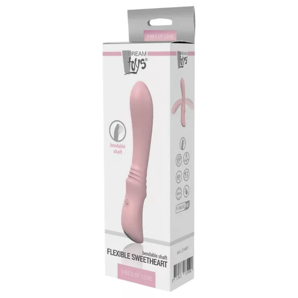 Vibes of Love Sweetheart - G točka vibrator - fleksibilan - roza