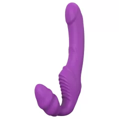   Dreamtoys Essentials - strapless strap-on vibrator (ljubičasti)