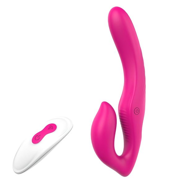 Vibes of Love Dipper - bežični vibrator s klitoričnim krakom (ružičasti)