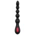 Cheeky Love - punjivi crni analni vibrator s perlicama