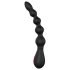 Cheeky Love - punjivi crni analni vibrator s perlicama