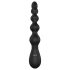 Cheeky Love - punjivi crni analni vibrator s perlicama
