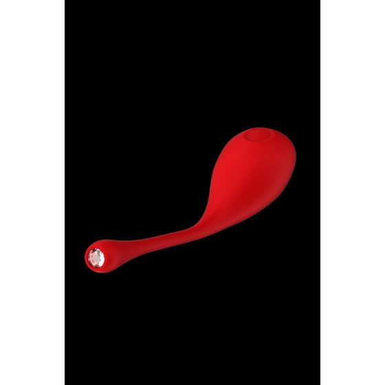 Red Revolution Metis - punjivo, vodootporno vibrirajuće jaje (crveno)