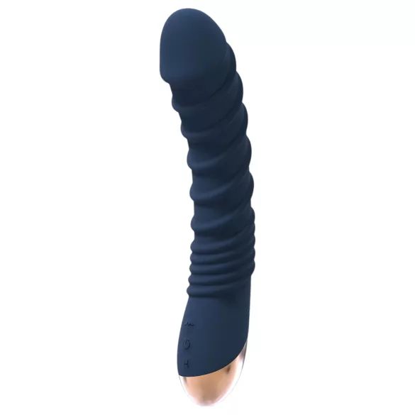 Goddess Aeolus - G-točka vibrator s grijanjem - silikon plavi