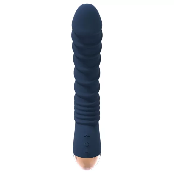 Goddess Aeolus - G-točka vibrator s grijanjem - silikon plavi