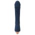Božica Boreas - punjivi grijani G-točka vibrator (plavi)