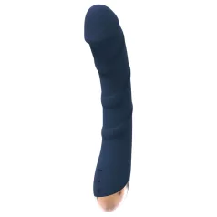   Goddess Atlas - G točka vibrator na punjenje vodootporan s grijanjem plavi
