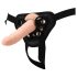 RealStuff Strap-On - uski, podesivi dildo (natur)