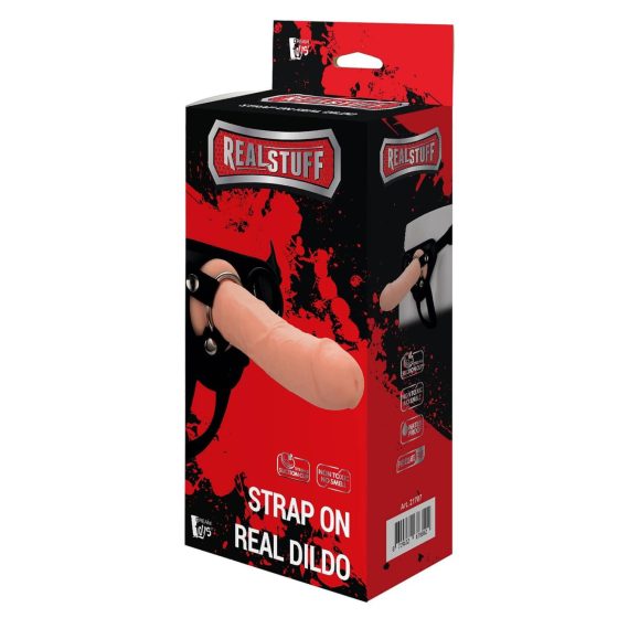 RealStuff Strap-On - realističan, strap-on dildo (prirodan)