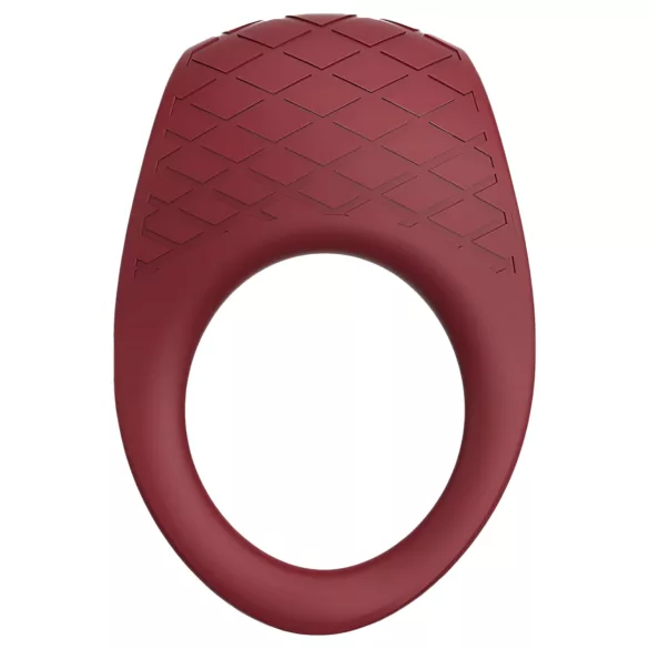 Dreamtoys Ivy - vibrirajući penis prsten - bordo