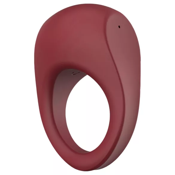 Dreamtoys Ivy - vibrirajući penis prsten - bordo