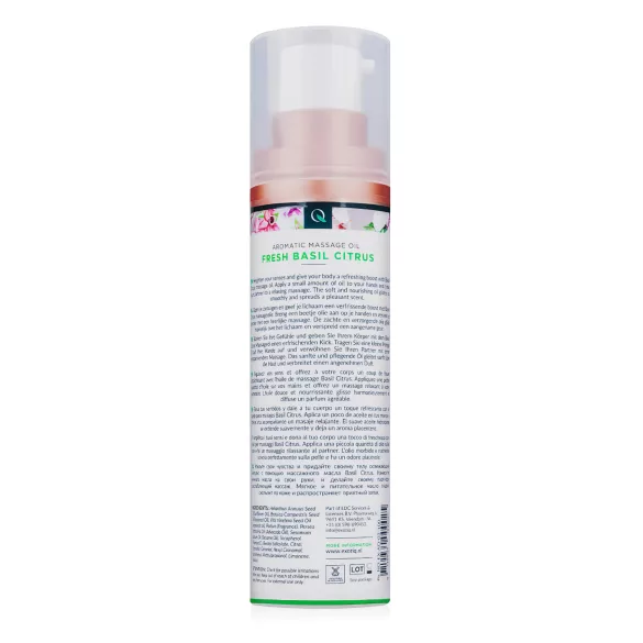 Exotiq - mirisno ulje za masažu - bosiljak-limun (100ml)