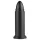 BUTTR - veliki dildo s vakuum postoljem - crni