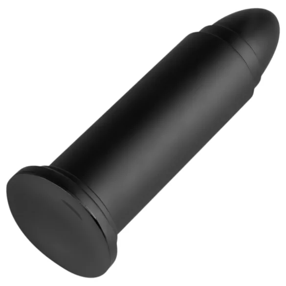 BUTTR - veliki dildo s vakuum postoljem - crni