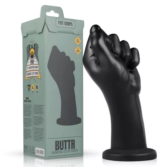 BUTTR - fisting dildo - crna