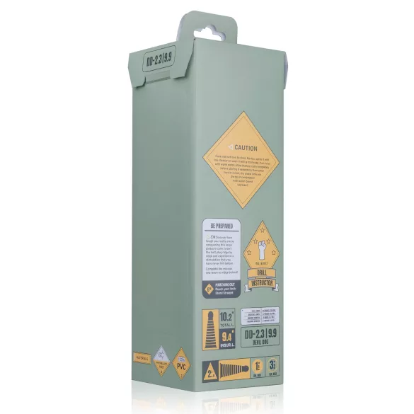 BUTTR - dildo s vakuumskim držačem - crni