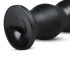 BUTTR Tactical III - crni dildo s vakumskom bazom