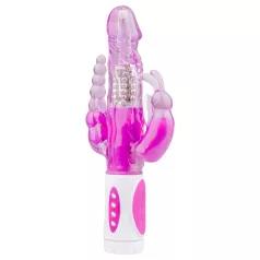 Easytoys Raving Rabbit - vibrator s 3 kraka (rozi)
