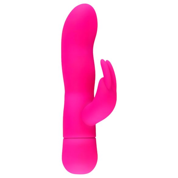 Easytoys Mad Rabbit - zečji vibrator s ručkom za klitoris (ružičasti)