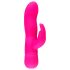 Easytoys Mad Rabbit - zečji vibrator s ručkom za klitoris (ružičasti)