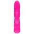 Easytoys Mad Rabbit - zečji vibrator s ručkom za klitoris (ružičasti)
