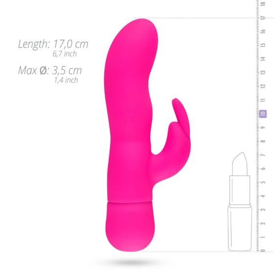 Easytoys Mad Rabbit - zečić vibrator za klitoris (ružičasti)