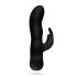 Easytoys Mad Rabbit - G-točka vibrator s klitoralnim masažerom (crni)