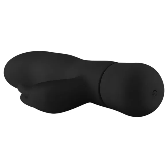 Easytoys Mad Rabbit - vibrator za G-točku i klitoris - crni