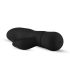 Easytoys Mad Rabbit - G-točka vibrator s klitoralnim masažerom (crni)
